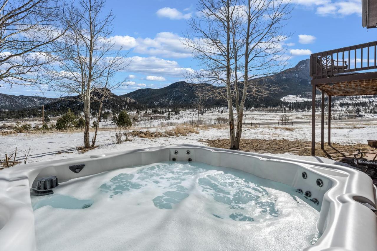 Lily Mountain Lodge - Amazing Mountains Views, Private Hot Tub, Great Location Estes Park Kültér fotó
